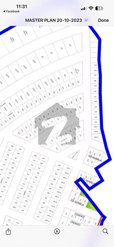 Park View City F-Block 10-Marla Plot Available For Sale