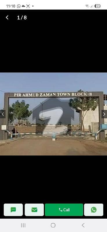 پِیر احمد زمان ٹاؤن - بلاک 2 پِیر احمد زمان ٹاؤن,گداپ ٹاؤن,کراچی میں 10 مرلہ رہائشی پلاٹ 1.16 کروڑ میں برائے فروخت۔