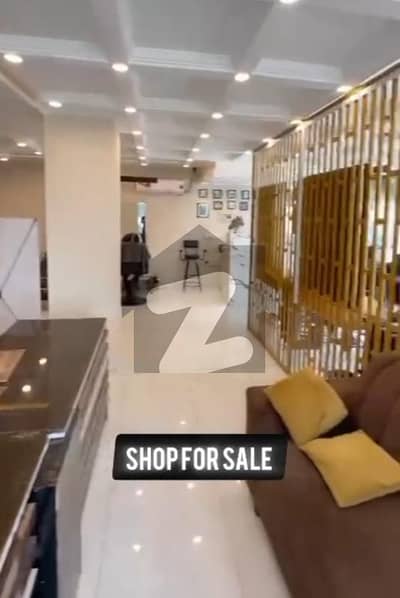 SHOP FOR SALE GROUND FLOOR BOULEVARD, CORNER BAHRIA TOWN CIVIC CENTER