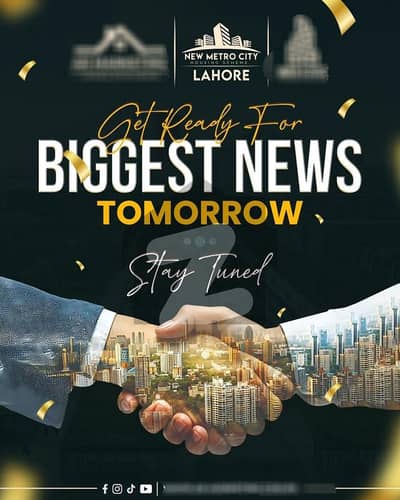 5 . Marla Plot Commercial Installment Plan Lahore Best Location Investment Property Gold Chance Opportunities 5 Floor Plaza Allow