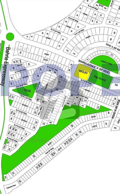 10 Marla Plot For Sale In Bahria Town Phase 7 Foothills Road.