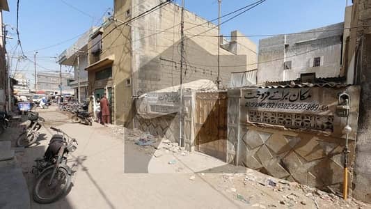 128sq yard house Demolish Condition in New Karachi 5E Sindhi Hotel Near Waseem Hotel