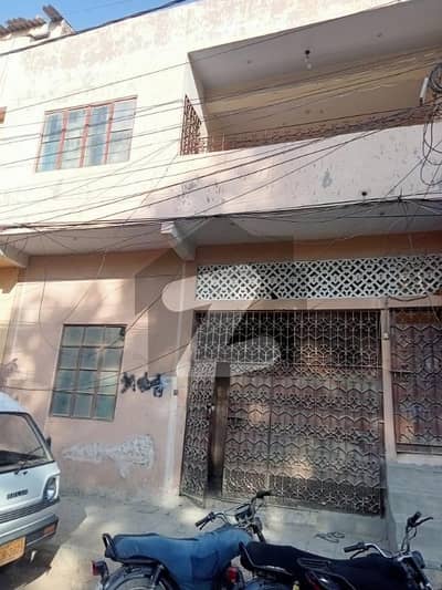 House For Sale. Ground +1. West Open. Park Facing. 133. Square Yard. 5A. Nazimabad.
