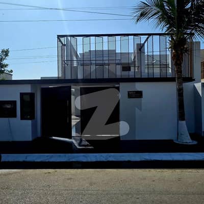 666 Sq. Yards Fully Renovated House For Sale DHA Phase 8, Zone A, Karachi Prime Location | Basement | Huge Lawn