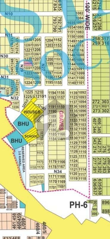 ڈی ایچ اے فیز 6 - بلاک این فیز 6,ڈیفنس (ڈی ایچ اے),لاہور میں 1 کنال رہائشی پلاٹ 3.0 کروڑ میں برائے فروخت۔