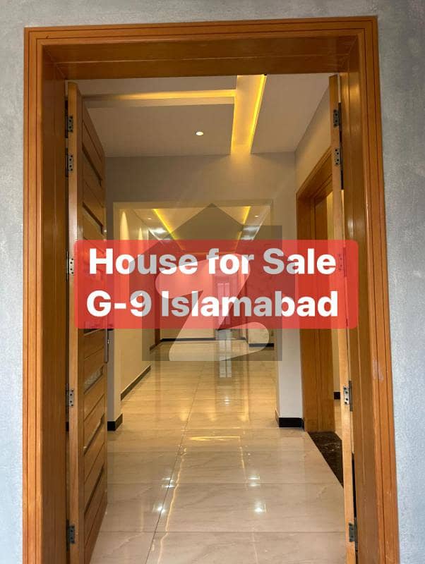 جی ۔ 9 اسلام آباد میں 6 کمروں کا 14 مرلہ مکان 17.5 کروڑ میں برائے فروخت۔