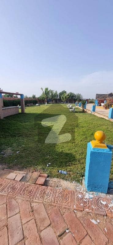 کیٹی بنڈر ہائی وے گھارو میں 2 کمروں کا 9 کنال فارم ہاؤس 1.8 کروڑ میں برائے فروخت۔