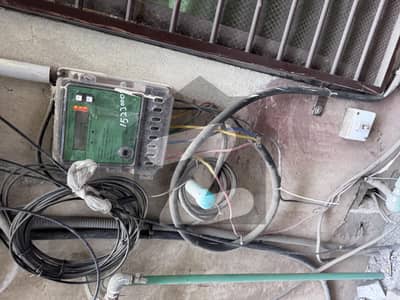 Mansion with solar panels and Green meter Mansion with solar panels and Green meter