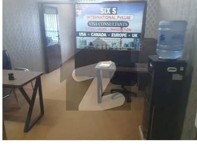 Fully Funished Area 360 Square Feet Brand New Corporation Office Available For Rent In MM ALAM ROAD Gulberg 3 Lahore