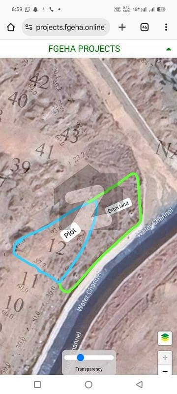 PLOT SIZE 311 SQUARE YARD  TRINGAL SHAPE