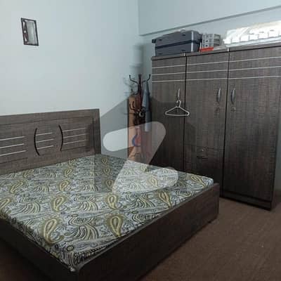 Furnished Flat 3 Bed Drawing Lounge On Main Rashid Minhas Road Adjacent Lucky One