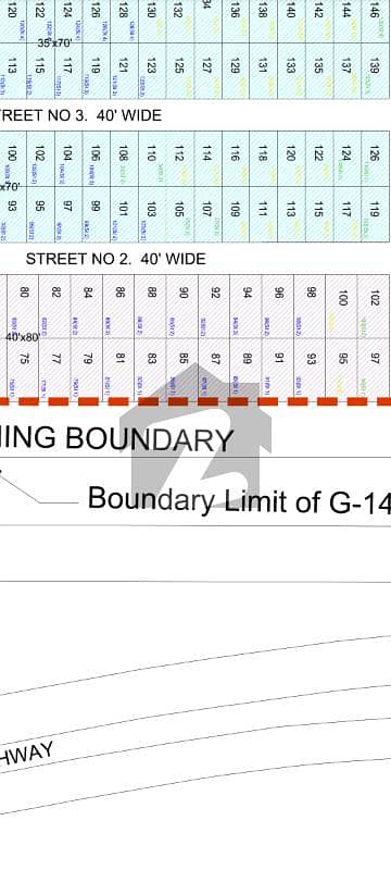 G-14/1 40x80 Clear Land Street. 02 G-14/1 40x80 Clear Land Street. 02