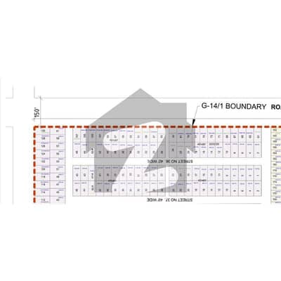 G-14/1.40x80 Double Road Corner Street. 800