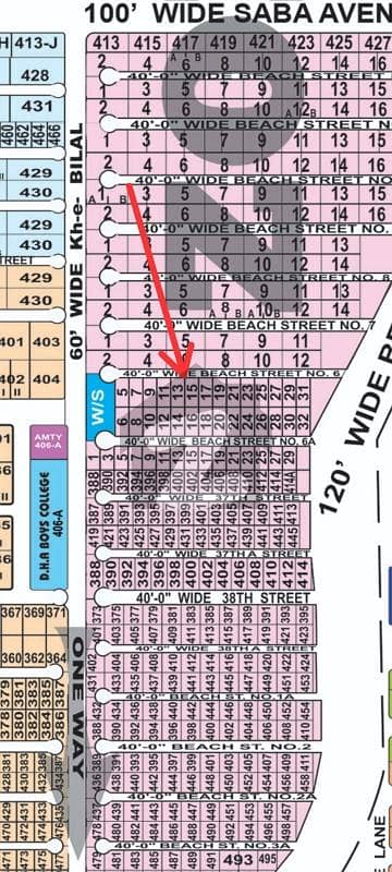 500 YARDS PLOT DHA PH-VIII ZONE C