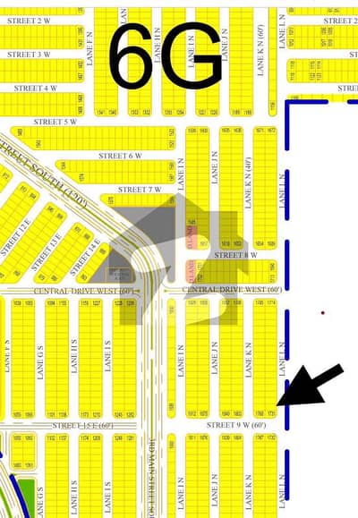 Chance Of A Lifetime: Prime Sector 6-G, 125-Yard Plot For Sale In DHA City Karachi