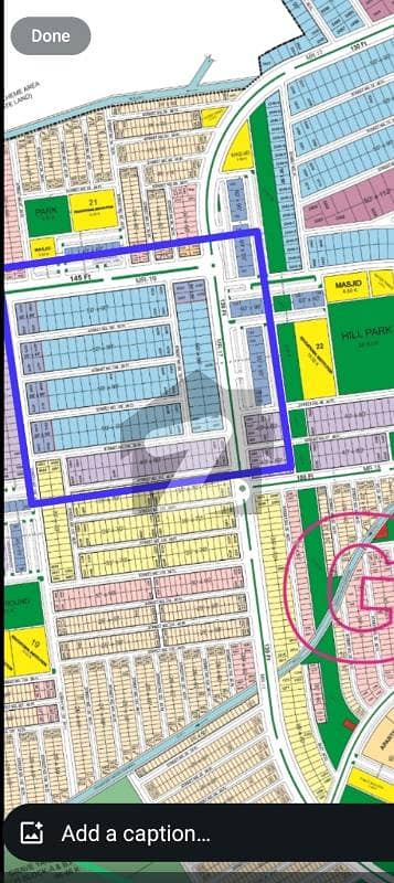 بی ۔ 17 اسلام آباد میں 1 کنال رہائشی پلاٹ 1.6 کروڑ میں برائے فروخت۔