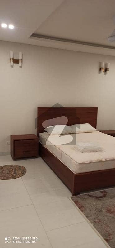 F-8, 1bed Fully Furnished Ground Portion.