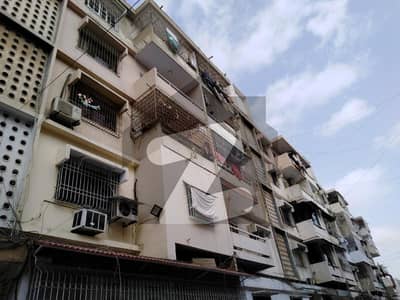 FLAT FOR SALE ALAZAM APARTMENT 2ND FLOOR BLOCK 13A GULSHAN E IQBAL