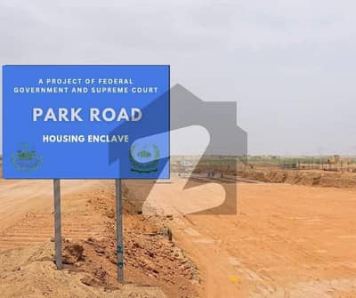 Margalla Orchard Park Road Scheme DHA 10 Marla Block E Park Face Plot Available For Sale .