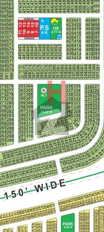 H Block 10 Marla Plot