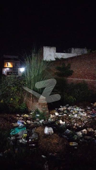 12 Marla Commercial Plot On Canal Hamza Town Main