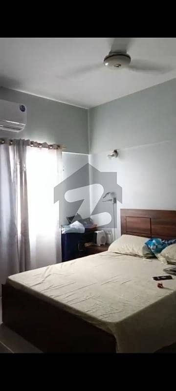 Beautiful 2 bed dd west open corner flat in Saima Royal Residency Gulshan e Iqbal block 2