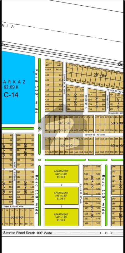 C-14 beautiful location plot 500sqyd for sale C-14 beautiful location plot 500sqyd for sale