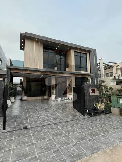 One Kanal Brand New Luxury Modern Design House For Rent In Dha Phase 7 Lahore Near To Park And Commercial