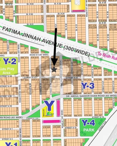 1 Kanal Plot For Sale DHA Phase 1 Sector Y