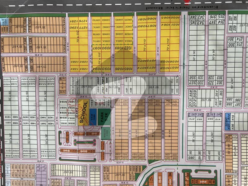 CORNER PLOT IN G-16/3