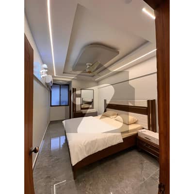 Brand New Renovated Flat For Rent 1st Floor With Lift Fully Furnished In   Nishat Commercial Dha Phase Vi Karachi No Chatting Only Call.