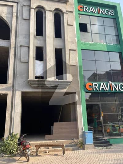 Own 2.8 Marla Commercial Plaza Grey Structure on Main Green Avenue Commercial Hub Available for Sale