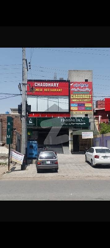 لیاقت شہید روڈ ساہیوال میں 16 مرلہ عمارت 14.0 کروڑ میں برائے فروخت۔