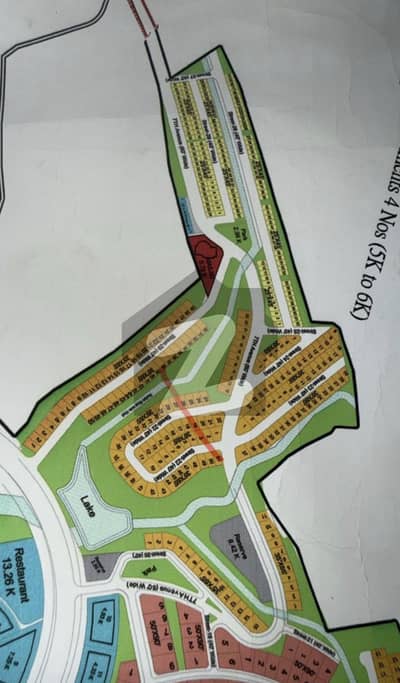 DHA 04 , Sector D 10 Marla Installment Plot Available For Sale Street No 29,Plot No 38