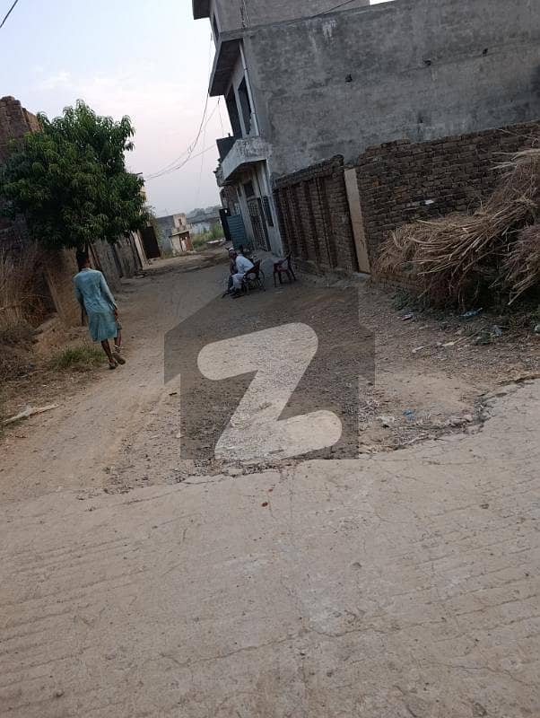 7 Marla prime location 2 side streets plot for sale