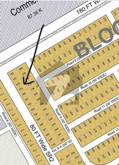 مارگلہ آرچرڈ اسلام آباد میں 1 کنال رہائشی پلاٹ 2.35 کروڑ میں برائے فروخت۔