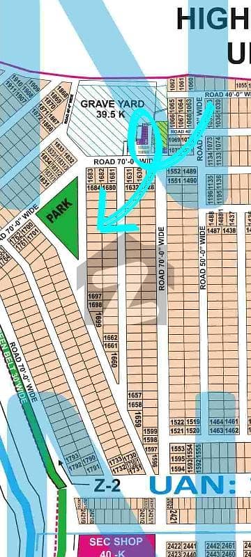 1 Kanal Facing Park Plot DHA Lahore