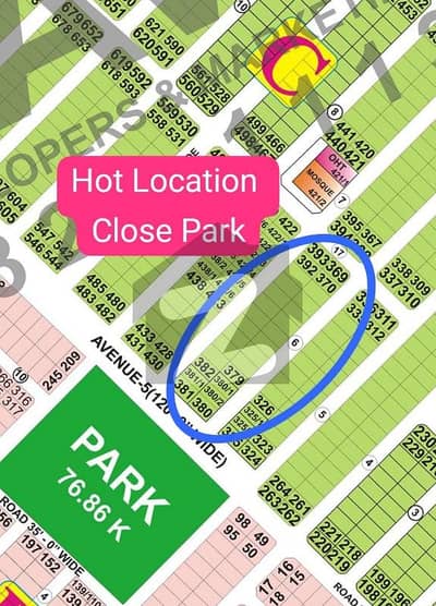 CLOSE PARK GIFT FOR BUILDERS HOT LOCATION PLOT FOR SALE