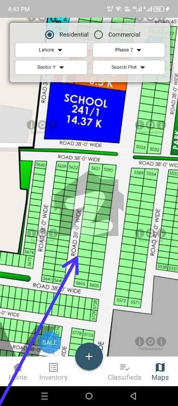 Dha Phase 7 Block Y5609 7 Marla 68lac Dha Phase 7 Block Y5609 7 Marla 68lac