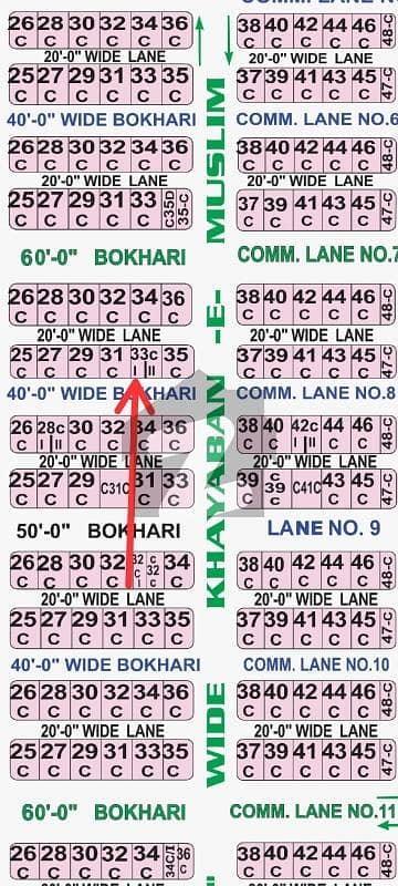 DHA 100 Yards Commercial plot DHA 100 Yards Commercial plot