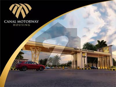 3 Marla Corner Plot - Canal Motorway Housing Society - Prime Location