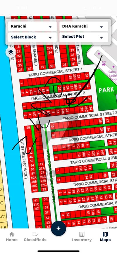 Looking For A Commercial Plot In DHA Phase 7 Extension Karachi