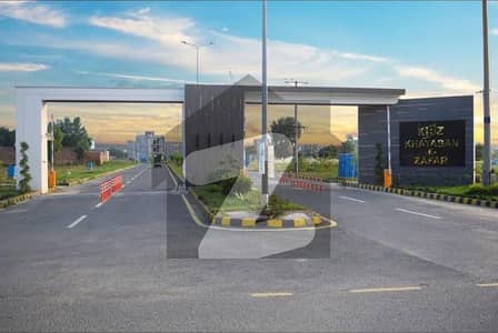 10-Marla Facing Park Plot For Sale In Khayaban-e-Zafar