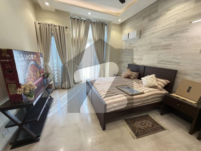E-7 fully luxury furnished upper portion available for rent