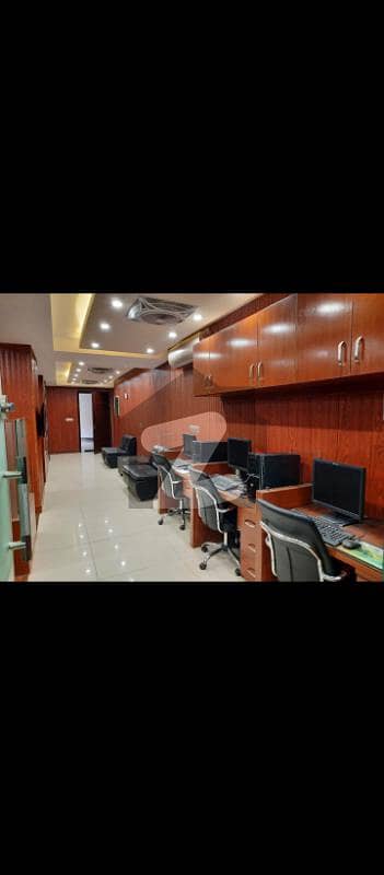 Furnished Office Available On Rent At Main Bahadurabad