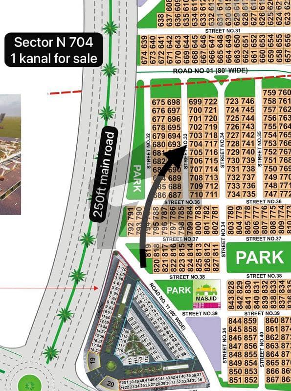 Sector N 1 Kanal plot in DHA BWP Sector N 1 Kanal plot in DHA BWP