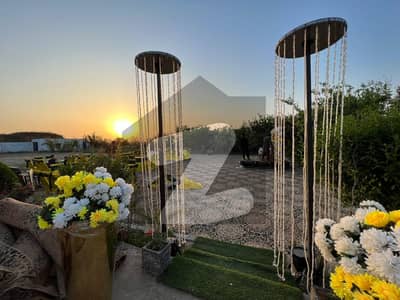 Farmhouse available for rent for events perday rent 28k