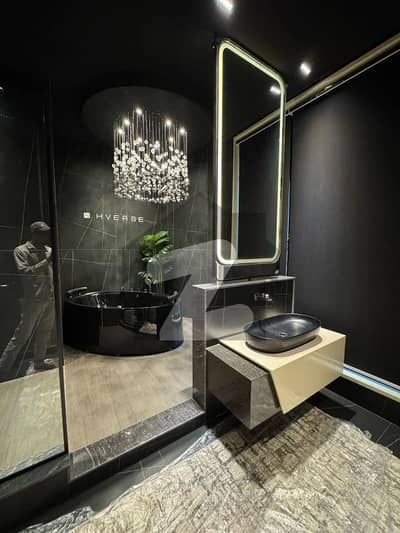 1kanal Brand New House phase 6 fully furnished fully basment swimming pool near to Raya for sale in DHA Lahore. original pics