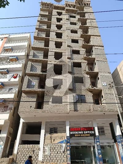 گلستانِ جوہر کراچی میں 2 کمروں کا 4 مرلہ فلیٹ 1.15 کروڑ میں برائے فروخت۔