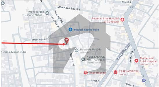 Chakwal city near to thanil road 5.5 marla corner house available for sale